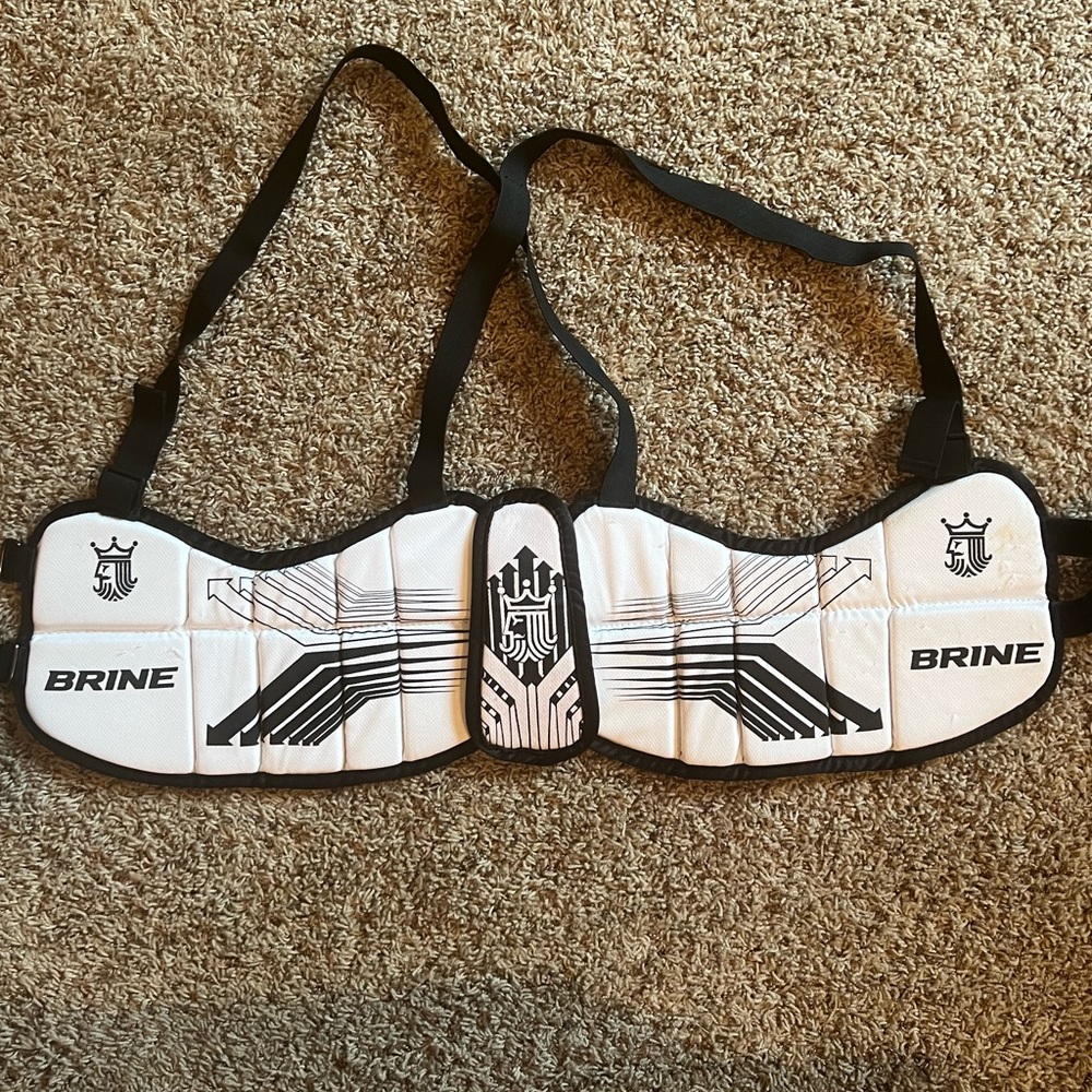 Brine Lacrosse rib pads (Adjustable)